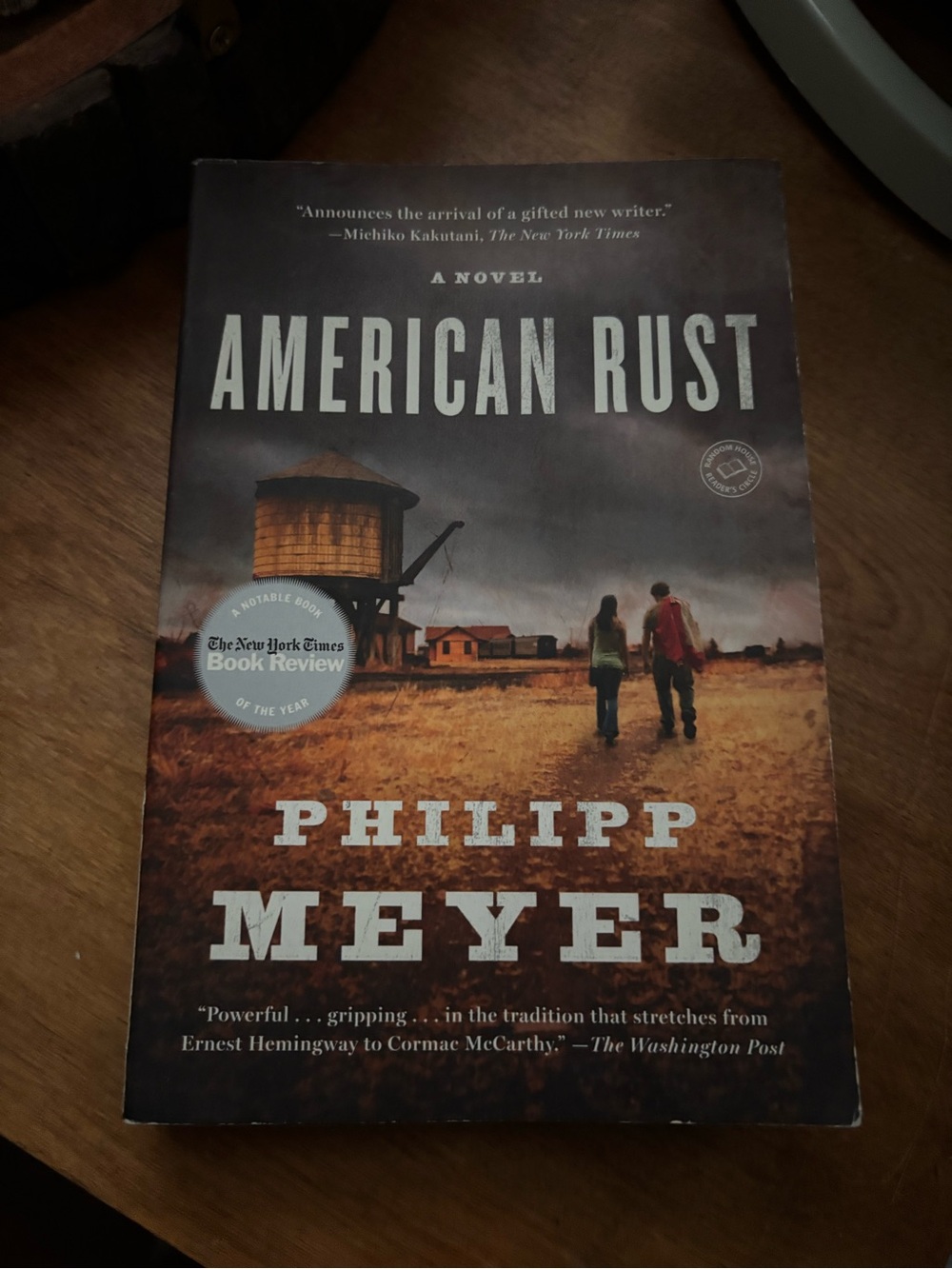 American Rust by Philipp Meyer - Brown Cover Paperback